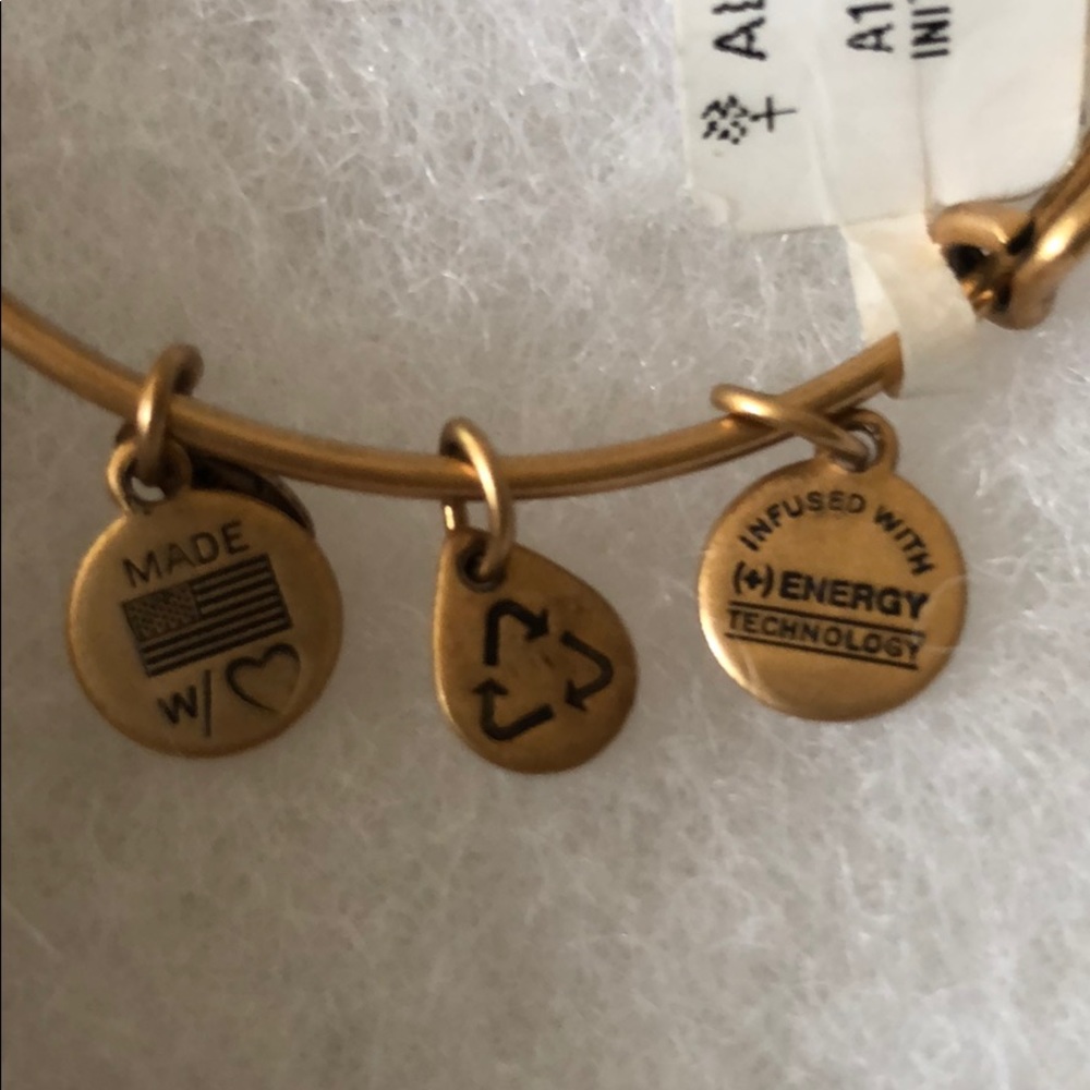 Alex and Ani “H” bracelet - Picture 2 of 4